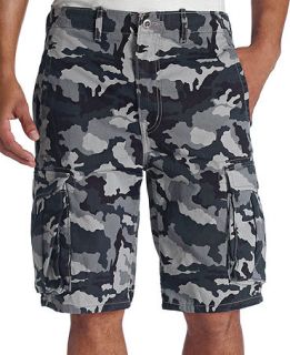 Levis Ace Cargo Shorts, Black Camo   Shorts   Men
