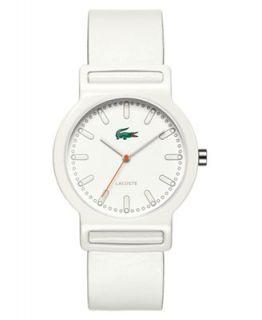 Lacoste Watch, Tokyo White Leather Strap 2010484   Watches   Jewelry & Watches