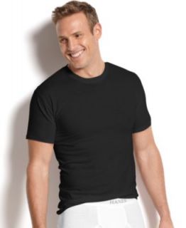 Hanes Platinum Mens Underwear, Crew Neck T Shirt 4 Pack   Underwear   Men