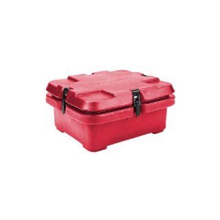 Cambro 240MPC 158 Polyethylene Camcarrier Insulated Food Pan Carrier, Hot Red Chefs Pans Kitchen & Dining