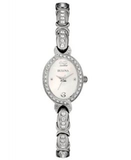 GUESS Watch, Womens Silver Tone Bracelet 22mm U0135L1   Watches   Jewelry & Watches