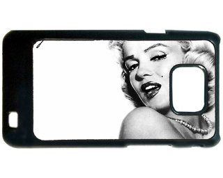 Marilyn Monroe Samsung Galaxy I i9100 snap on Case / Cover for back/sides of phone Cell Phones & Accessories