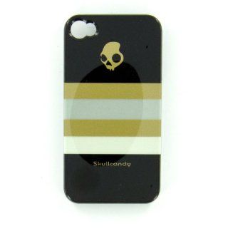 Skullcandy iPhone 4G Stripe Gold Snap On Case for iPhone 4 (SCPCDZ 155) Cell Phones & Accessories