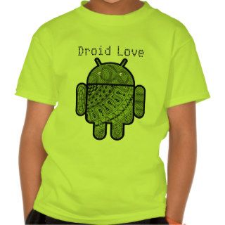 Pancho Doodle Character for Android™ robot T shirt