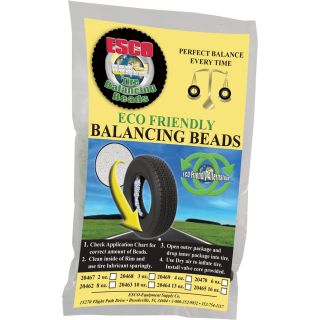 Esco Balancing Beads — Case of 24 8-Oz. Bags, Model# 20462C  Tire Balancing Beads