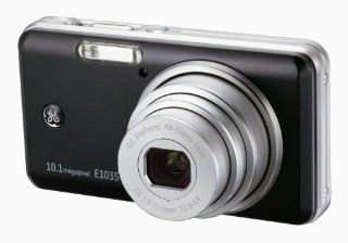 GE E1035 10MP Digital Camera with 3X Optical Zoom (Black)  Point And Shoot Digital Cameras  Camera & Photo