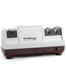 Chefs Choice Electric 100 Knife Sharpener, 3 Stage Platinum   Cutlery & Knives   Kitchen