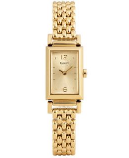 COACH WOMENS MADISON GOLD PLATED BRACELET WATCH 17MM 14501588   Watches   Jewelry & Watches