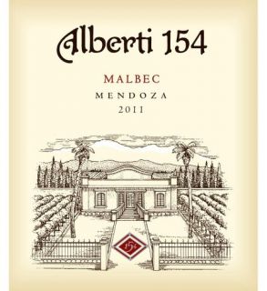 2011 Alberti 154 Malbec, Mendoza 750 mL Wine