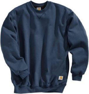 Carhartt Thermal lined Work Sweatshirt New Navy at  Mens Clothing store