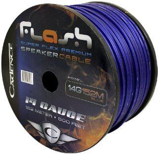 Cadence 14G152M BLUE 14 Gauge 25 Foot Blue Speaker Wire Spool (Cut from a 500 Foot Spool)