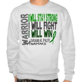 Cerebral Palsy Warrior Pullover Sweatshirt