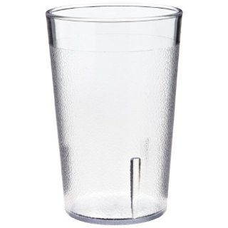 Cambro 800P152 7.8  Ounce Capacity 2 5/8 Inch Diameter by 4 Inch Height Clear Plastic Colorware Tumbler (Case of 72)