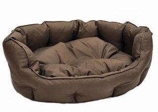 quilted waterproof dog bed by wolfybeds