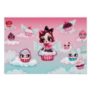 Dottie in Cupcake Heaven Poster