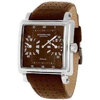 Stuhrling Original Men's 149A.3315K59 Lifestyle 'Manchester' Dual Time Regulator Watch Watches
