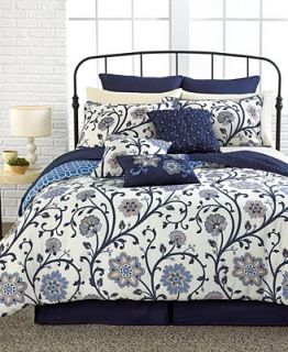 CLOSEOUT Elian 10 Piece California King Comforter Set   Bed in a Bag   Bed & Bath