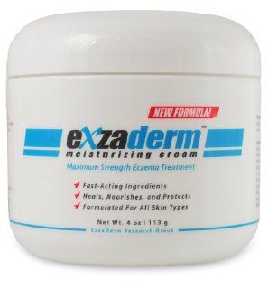 Exzaderm Moisturizing Cream   Eczema Remedies   Natural Cure for Eczema   An Eczema Treatment Over the Counter to Heal Skin Health & Personal Care