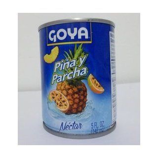 Goya Pineapple & Passion Fruit Juice 5 Oz (148 ml) (Pack of 6)  Grocery & Gourmet Food
