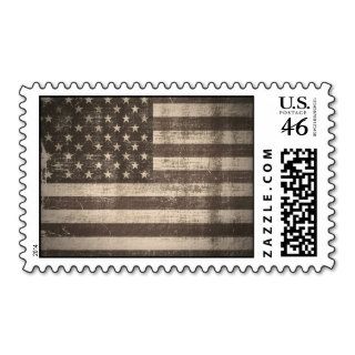 Vintage American Flag Stamp