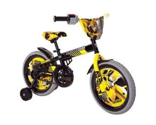 Transformers Boy's 16 Inch Bumble Bee Bike, Black/Yellow/Grey  Sports & Outdoors