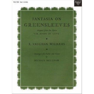 Fantasia on Greensleeves Michael Mullinar, Ralph Vaughan Williams 9780193593077 Books
