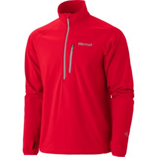 Marmot Tempo 1/2 Zip Softshell Pullover   Mens