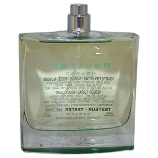 Carven 'Vetiver Carven' Men's 3.4 ounce Eau de Toilette Spray (Tester) Carven Men's Fragrances