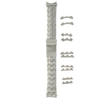 Watch Band Stainless Steel Metal Adjustable Fits 18 22 millimeters End Pieces Watches