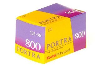 Kodak 145 1855 Professional Portra 800 Color Negative Film (ISO 800) 35mm 36 Exposures  Photographic Film  Camera & Photo