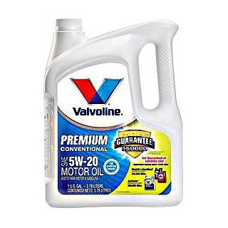 Valvoline vv142 5W 20 Premium Conventional Motor Oil, 1 Gallon Jug   Pack of 4 Automotive