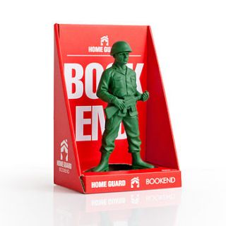 soldier bookend or doorstop by suck uk