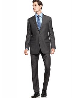 Calvin Klein Suit Separates Herringbone 100% Wool Slim Fit   Suits & Suit Separates   Men