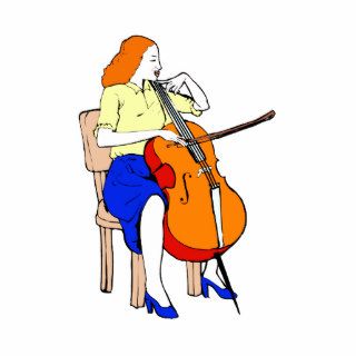 Female bass orchestra yellow shirt.png cut out