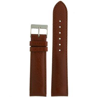 Watch Band Calfskin Leather Comfort Lite Padded Brown Mens 18 millimeters Watches
