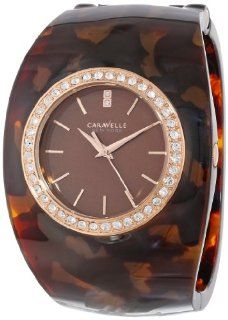 Caravelle New York Women's 44L140 Analog Display Japanese Quartz Brown Watch Watches