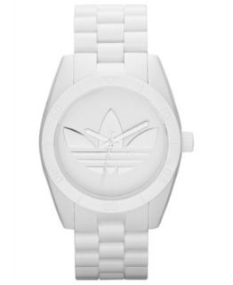 Swatch Watch, Unisex Swiss Chronograph Basic White White Silicone Strap 42mm SUSW400   Watches   Jewelry & Watches