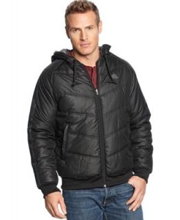 adidas Jacket, Tailgate Reversible Fleece Jacket   Coats & Jackets   Men
