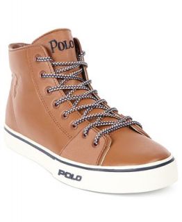 Polo Ralph Lauren Shoes, Cantor Leather High Top Shoes   Shoes   Men