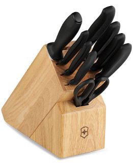 Victorinox Swiss Army Cutlery Set, 10 Piece Classic Block Set   Cutlery & Knives   Kitchen