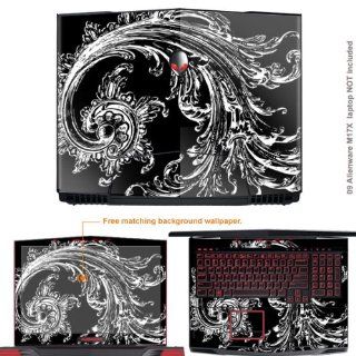 Protective Decal Skin Sticker for Alienware M17X with 17.3in Screen (view IDENTIFY image for correct model) case cover 09 M17X 137 Computers & Accessories