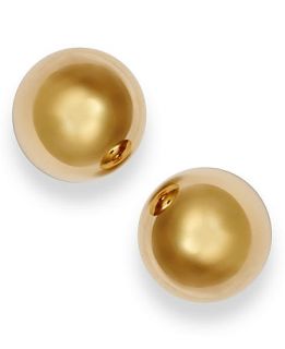 Signature Gold Ball Stud Earrings (6mm) in 14k Gold   Earrings   Jewelry & Watches
