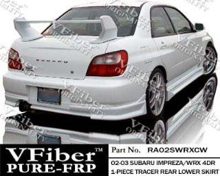 2002 2003 Subaru Impreza / WRX / STi 4dr Body Kit Tracer Rear Bumper Lip Automotive