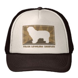 Earthy Polish Lowland Sheepdog Hat
