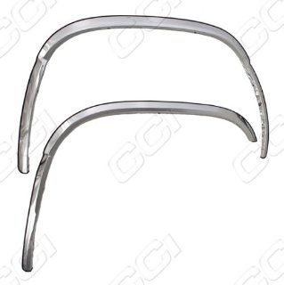 Coast To Coast CCIFTC134 Polished Stainless Steel Fender Trim Without Flares Long   Pack of 4 Automotive