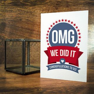 omg we did it celebration card by a is for alphabet