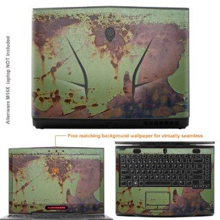 Decalrus Protective Decal Skin Sticker for Alienware M14X R3 & R4 case cover M14X 133 Computers & Accessories