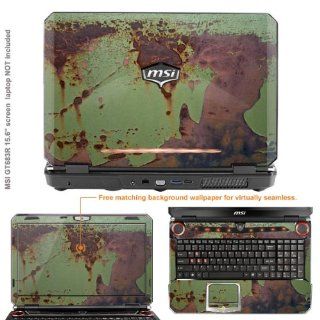 Protective Decal Skin Sticker for MSI GT683R GT683DXR with 15.6 in Screen case cover GT683R 132 Electronics