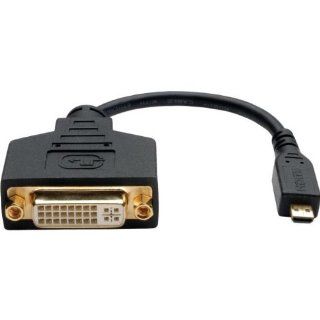 TRIPP LITE P132 06N MICRO 6 Inch Micro HDMI Male Type D Cable to DVI D Female Adapter Electronics