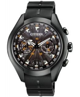 Citizen Mens Eco Drive Satellite Wave Air Gray Titanium Bracelet Watch 50mm CC1055 53E   Watches   Jewelry & Watches